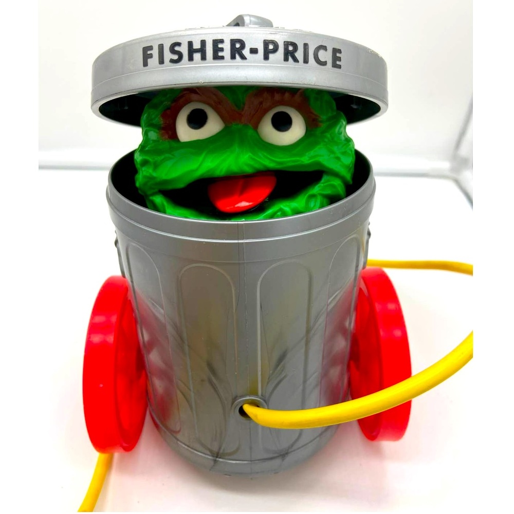 Fisher Price Sesame Street Oscar the Grouch Toy
